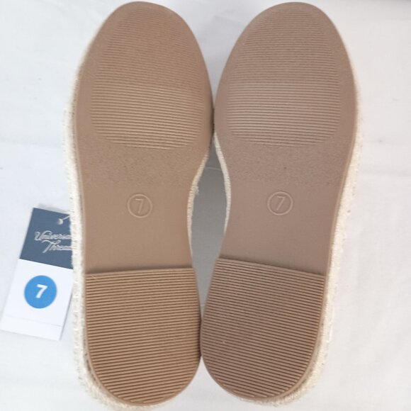 Universal Thread Celia Lace Mary Jane Espadrille Flats 7 NWT - Picture 6 of 11